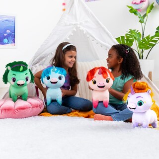Foto 5 | Pushie Basic Fun Not Quite Narwhal Ollie Jinglehooves 30 Cm - Venta Internacional