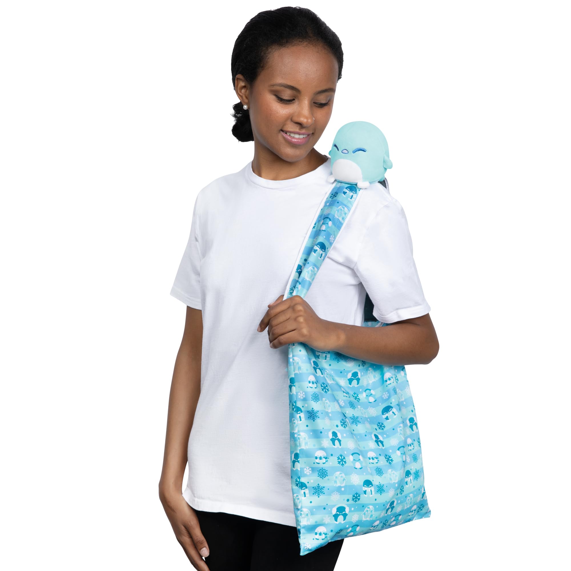 Foto 6 pulgar | Bolsa De Peluche Teeturtle Holiday Snowflake Penguin - Venta Internacional.