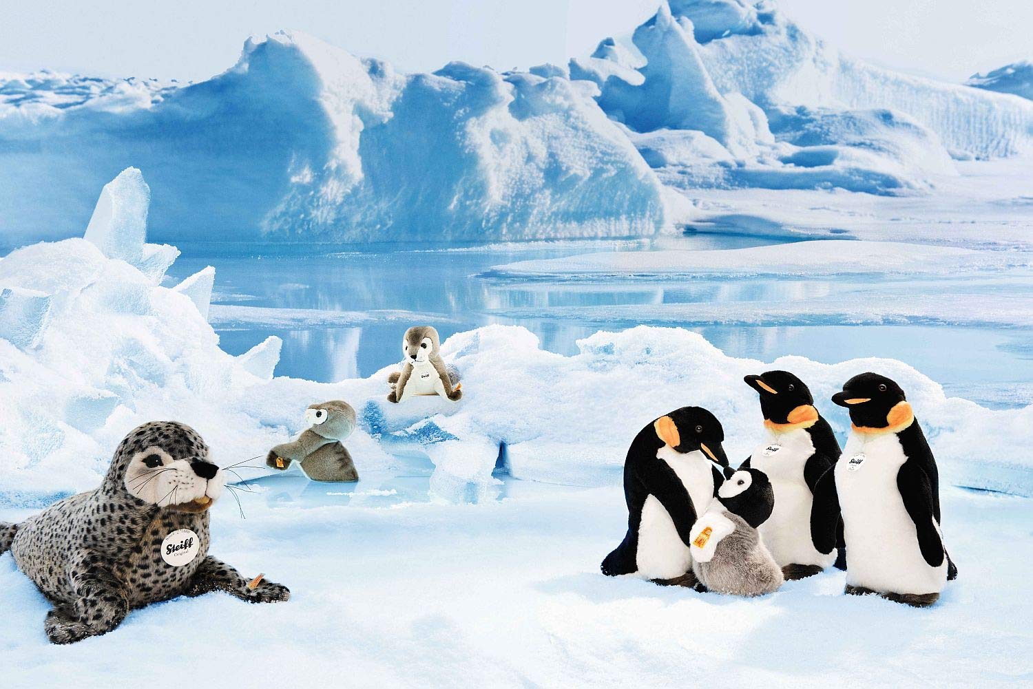Foto 4 | Peluche Steiff Robby Seal - Venta Internacional.