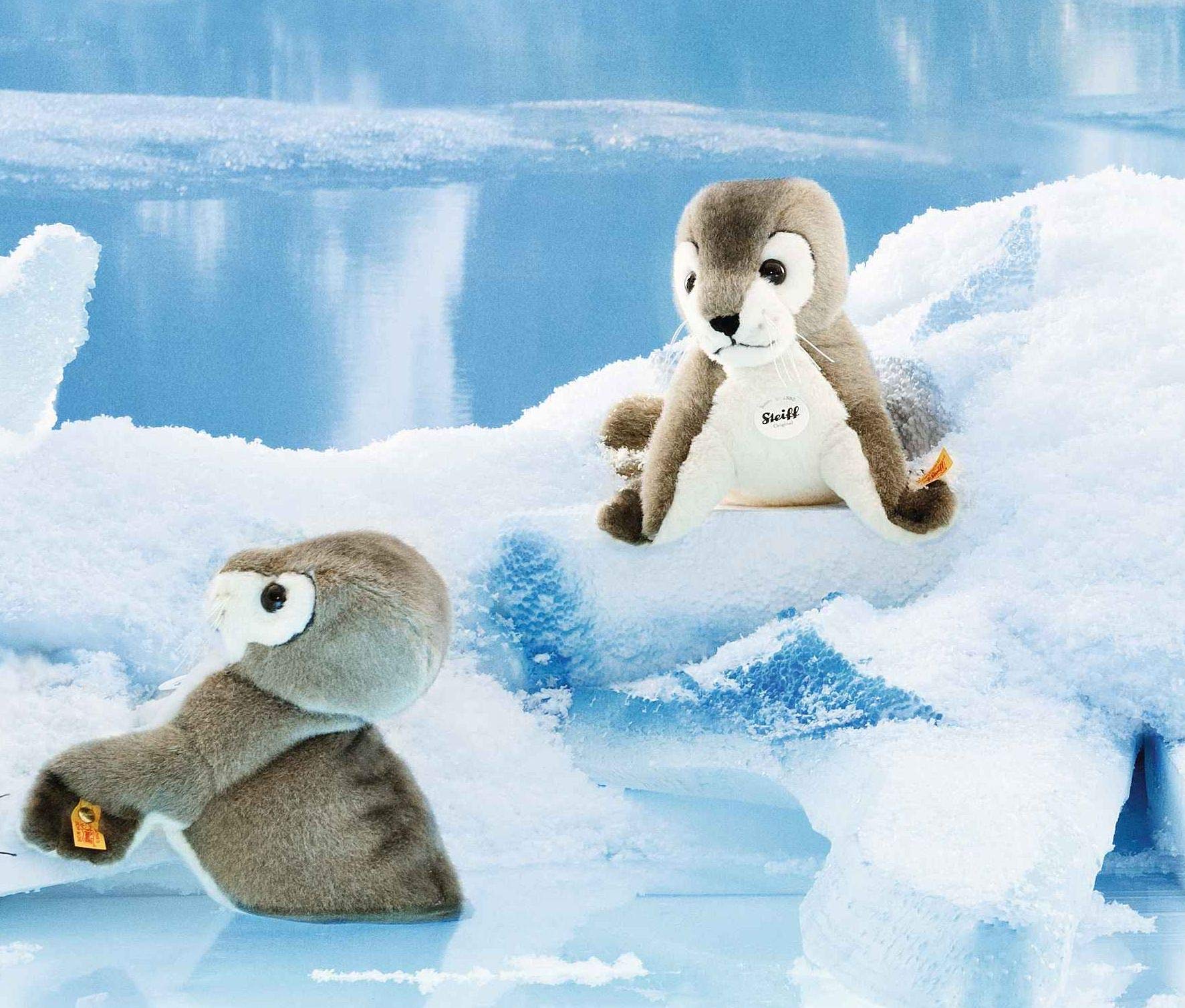 Foto 7 pulgar | Peluche Steiff Robby Seal - Venta Internacional.