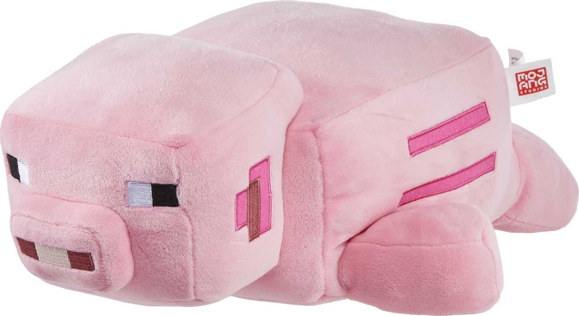 Foto 4 pulgar | Peluche Mattel Minecraft Con Forma De Cerdo De Peluche, 30 Cm, Coleccionable - Venta Internacional.