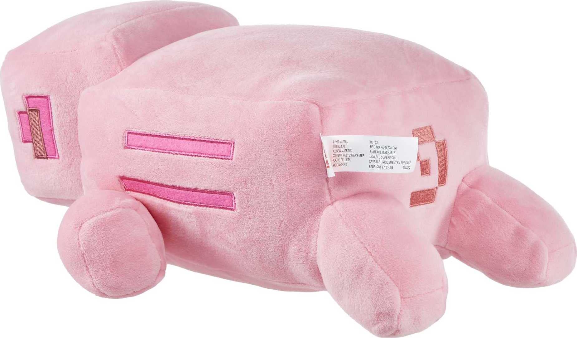 Foto 5 | Peluche Mattel Minecraft Con Forma De Cerdo De Peluche, 30 Cm, Coleccionable - Venta Internacional.