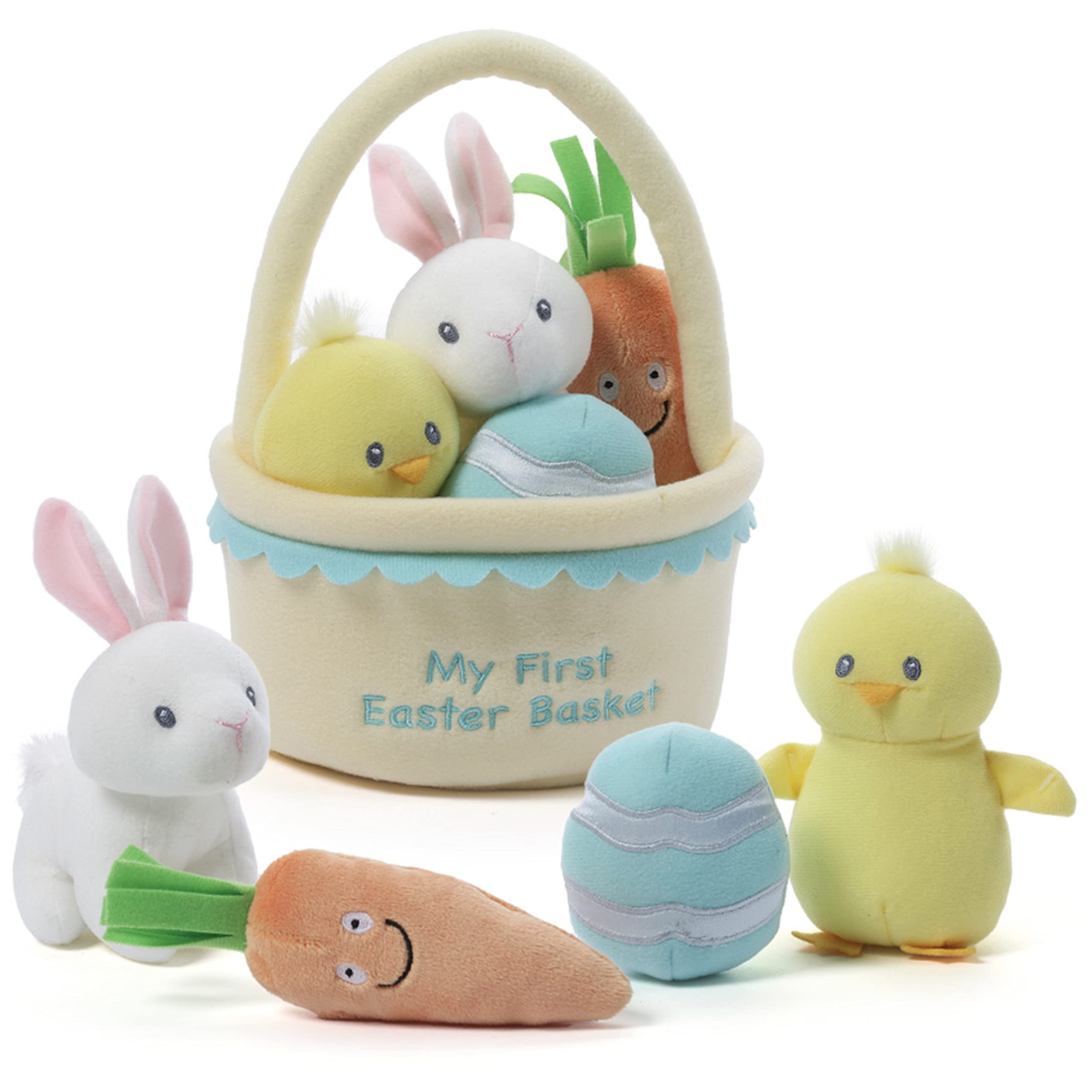Cesta De 5 Piezas De Plush Playset Gund Baby My First Easter - Venta Internacional.