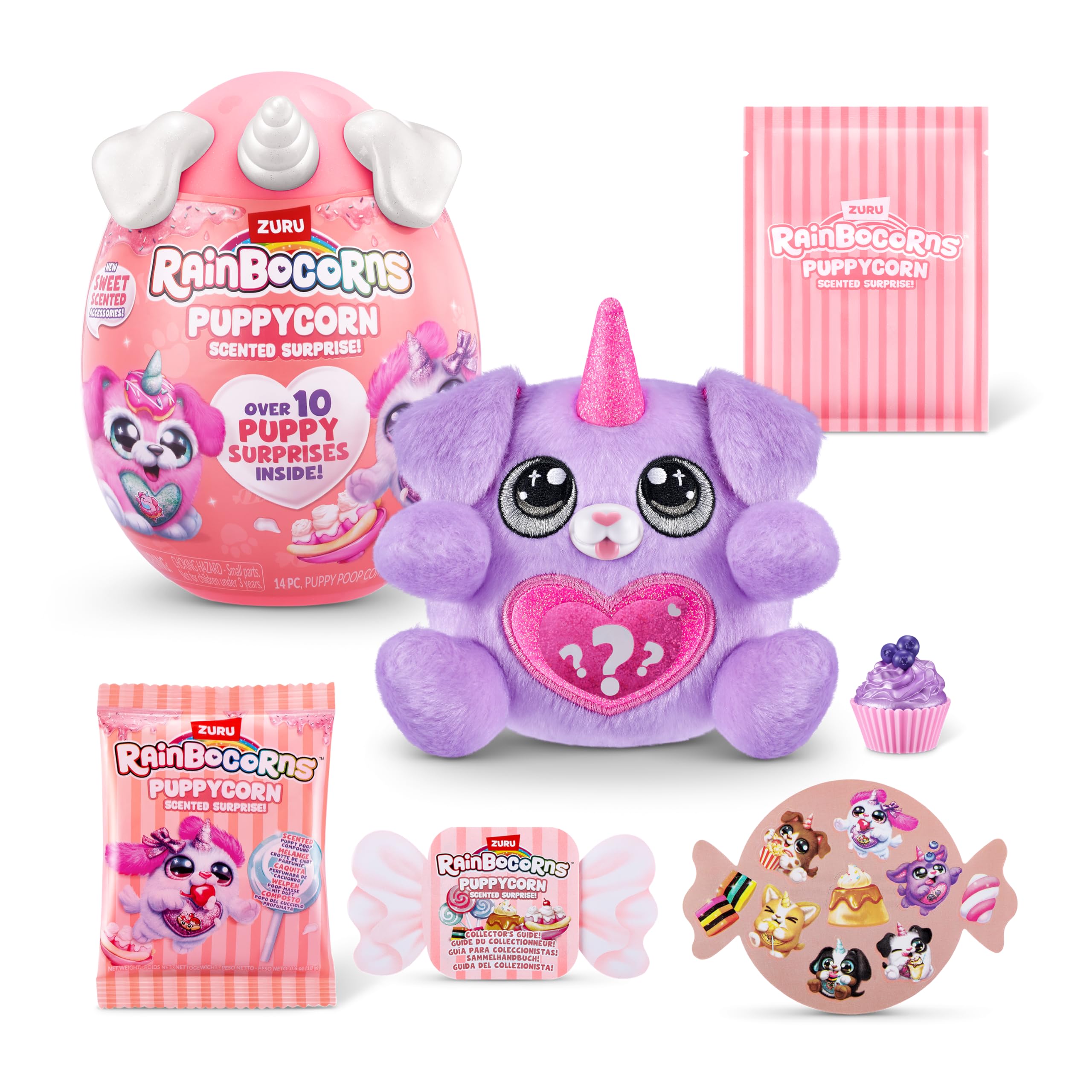 Toy Rainbocorns Puppycorn Hound Con Aroma A Perro Sorpresa Para Niñas - Venta Internacional.