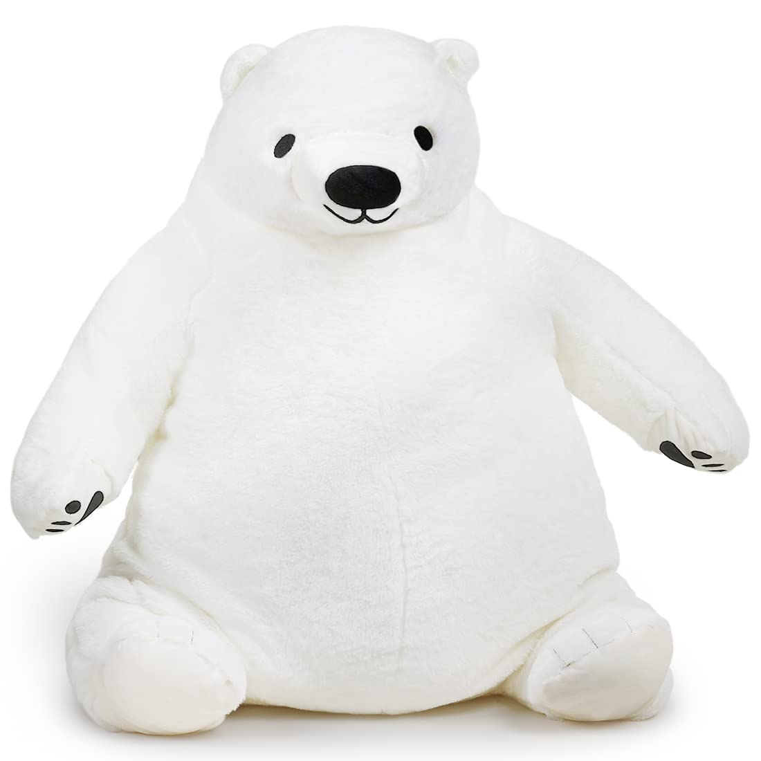 Foto 8 pulgar | Peluche Snowolf Djungelskog, Oso Gigante, 80 Cm, Blanco - Venta Internacional.