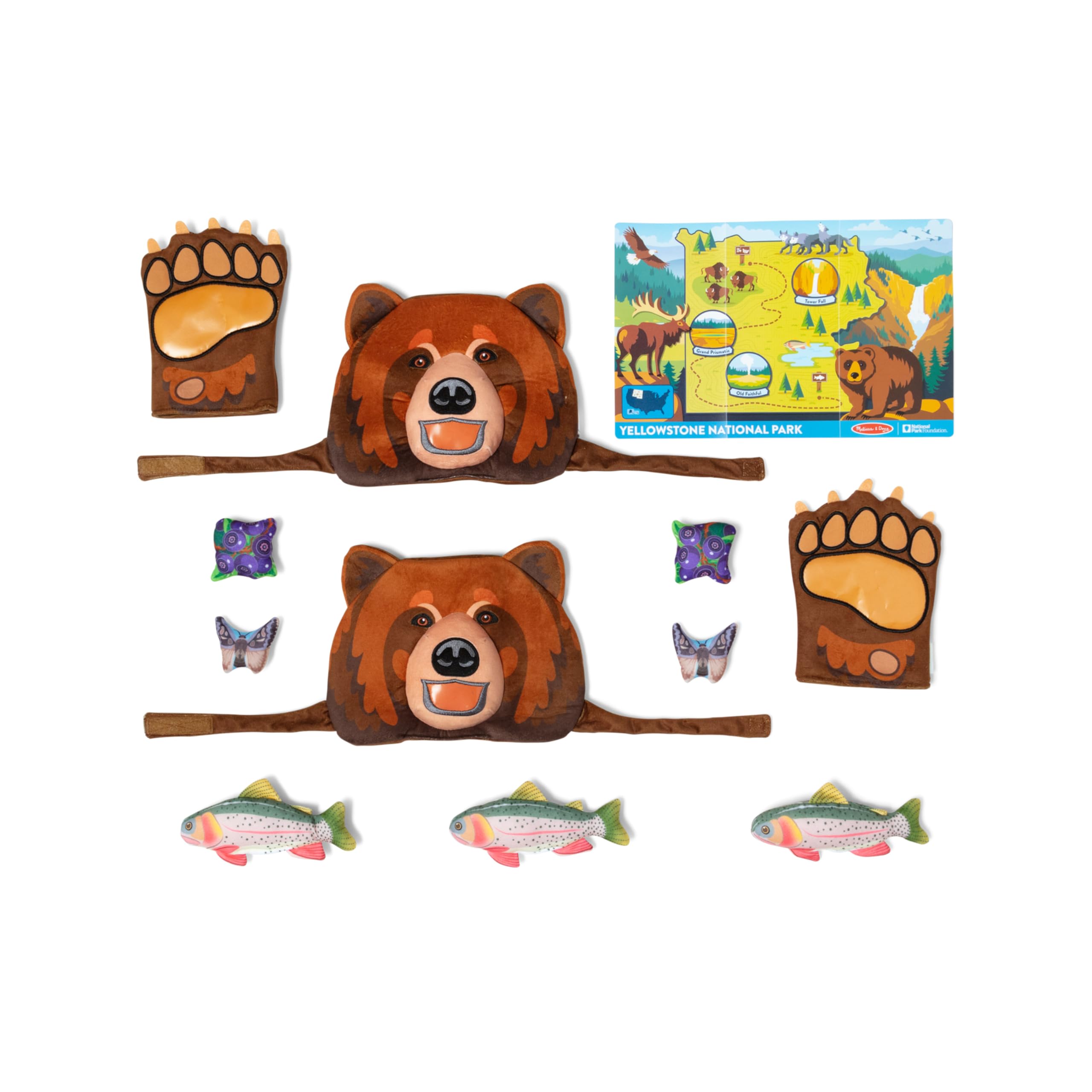 Foto 5 pulgar | Set De Juegos De Simulación En El Parque Nacional Melissa Y Doug Yellowstone - Venta Internacional.