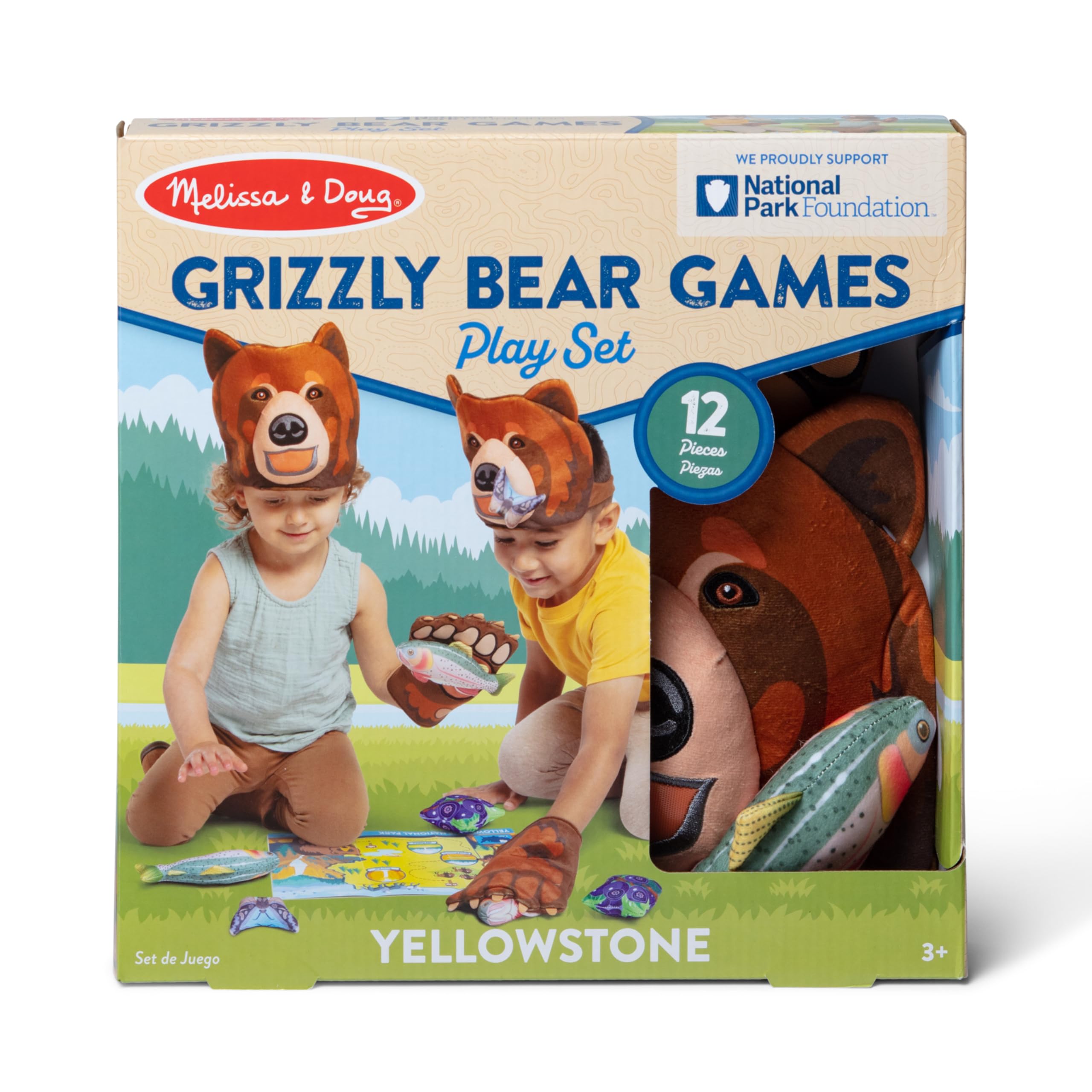 Foto 7 pulgar | Set De Juegos De Simulación En El Parque Nacional Melissa Y Doug Yellowstone - Venta Internacional.