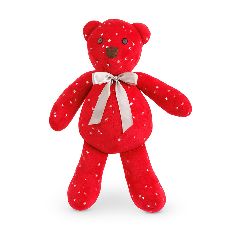 Foto 4 pulgar | Oso De Peluche Mini Decorativo Navideño 17 Cm