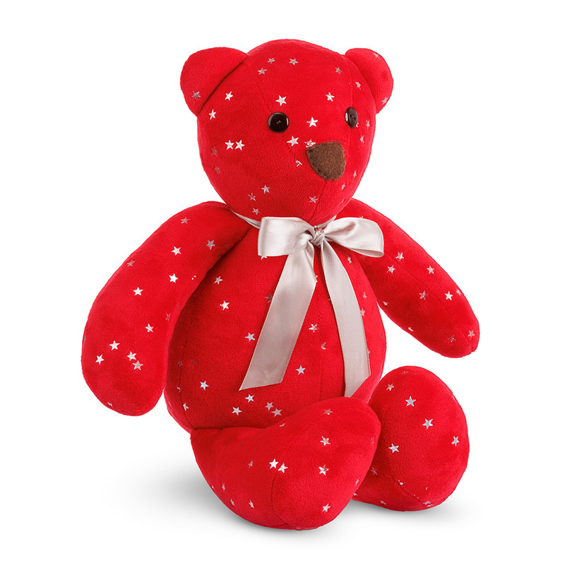 Foto 5 pulgar | Oso De Peluche Mini Decorativo Navideño 17 Cm