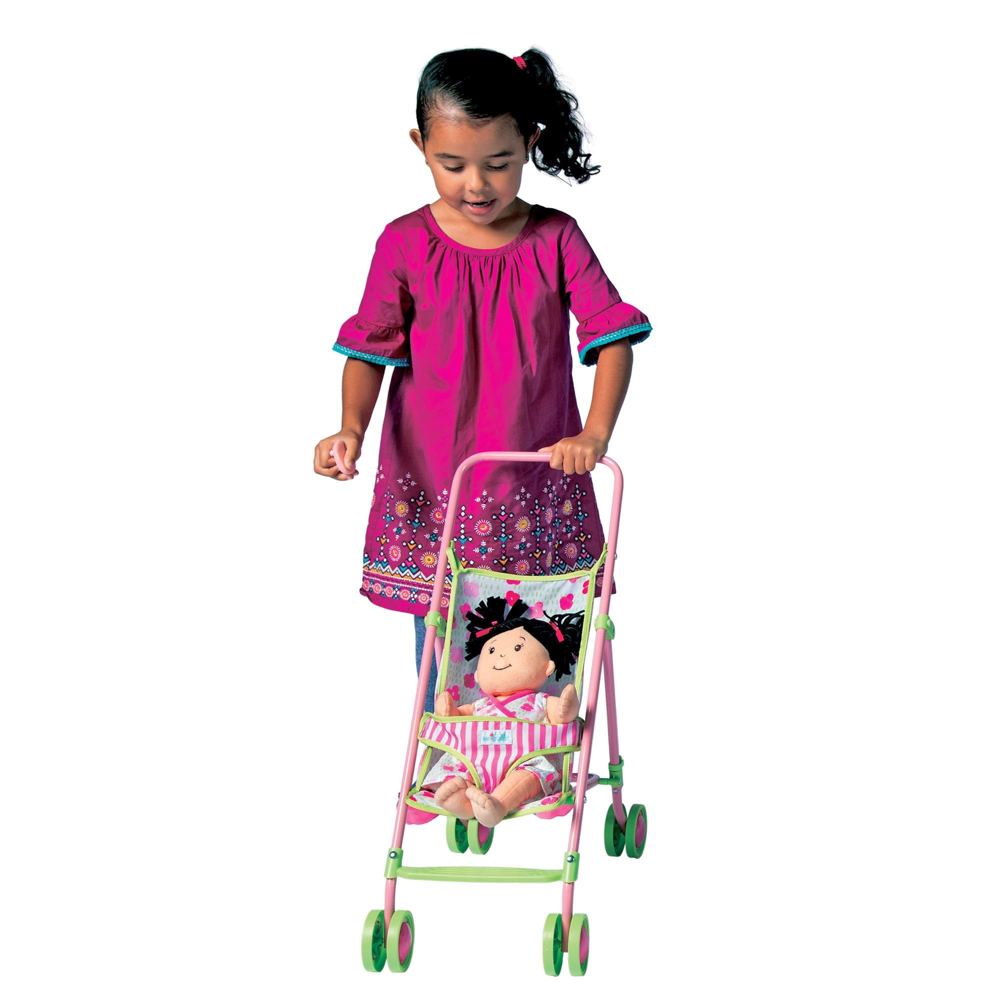 Foto 6 pulgar | Cochecito De Bebé Manhattan Toy Baby Stella Para 12 Y 15 Muñecas - Venta Internacional.