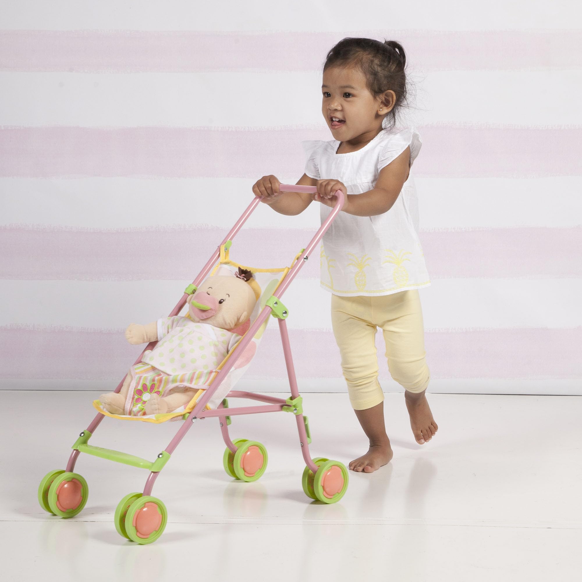 Foto 7 pulgar | Cochecito De Bebé Manhattan Toy Baby Stella Para 12 Y 15 Muñecas - Venta Internacional.