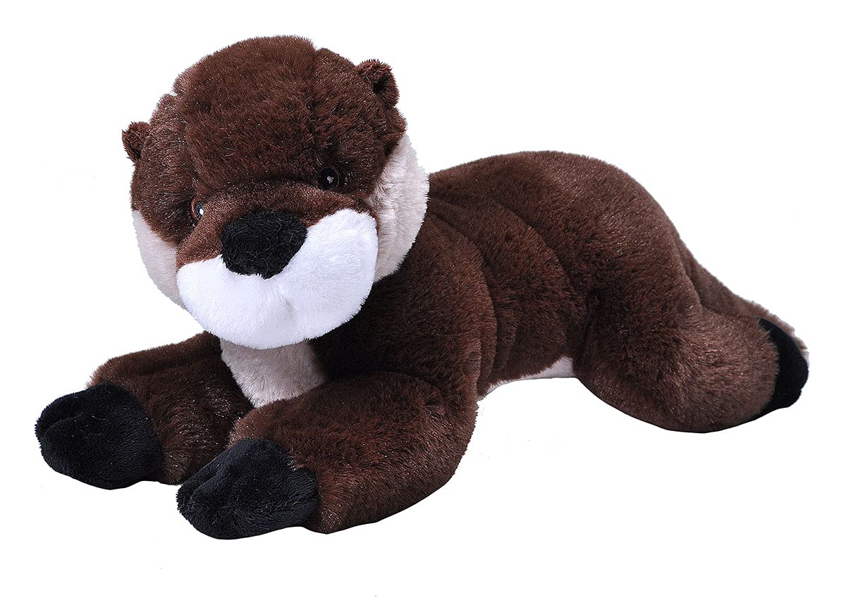 Peluche Wild Republic Ecokins River Otter 30 Cm para Niños - Venta Internacional