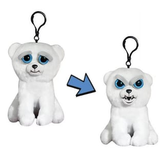 Foto 1 | Mochila De Felpa Con Clip Feisty Pets Mini Karl The Snarl Polar Be - Venta Internacional.