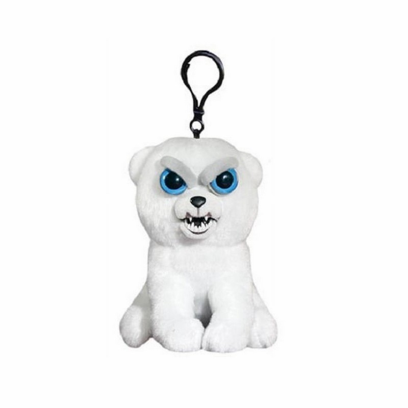 Foto 4 pulgar | Mochila De Felpa Con Clip Feisty Pets Mini Karl The Snarl Polar Be - Venta Internacional.