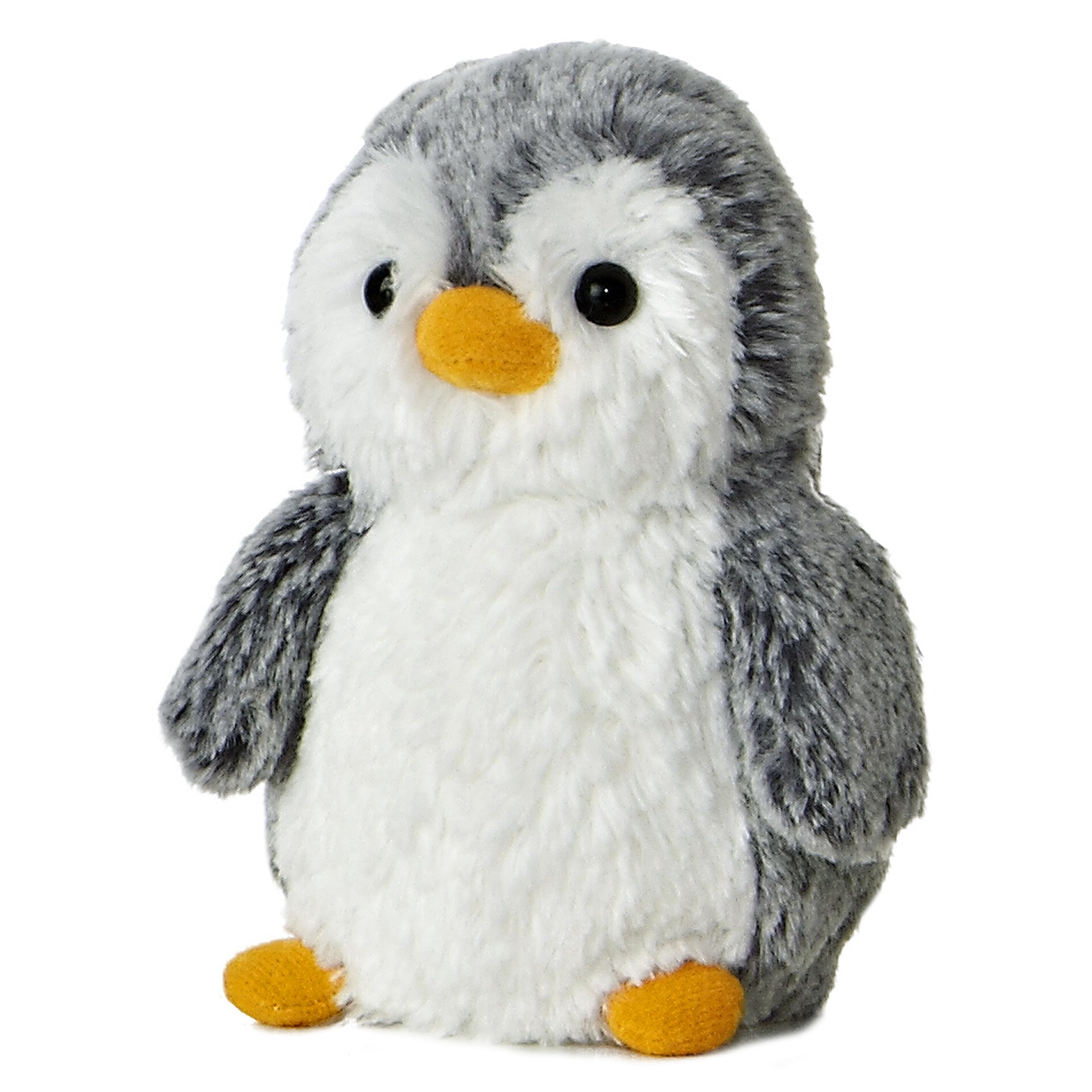 Foto 3 pulgar | Animal De Peluche Aurora Playful Pompom Penguin Mini 15 Cm Gris - Venta Internacional.