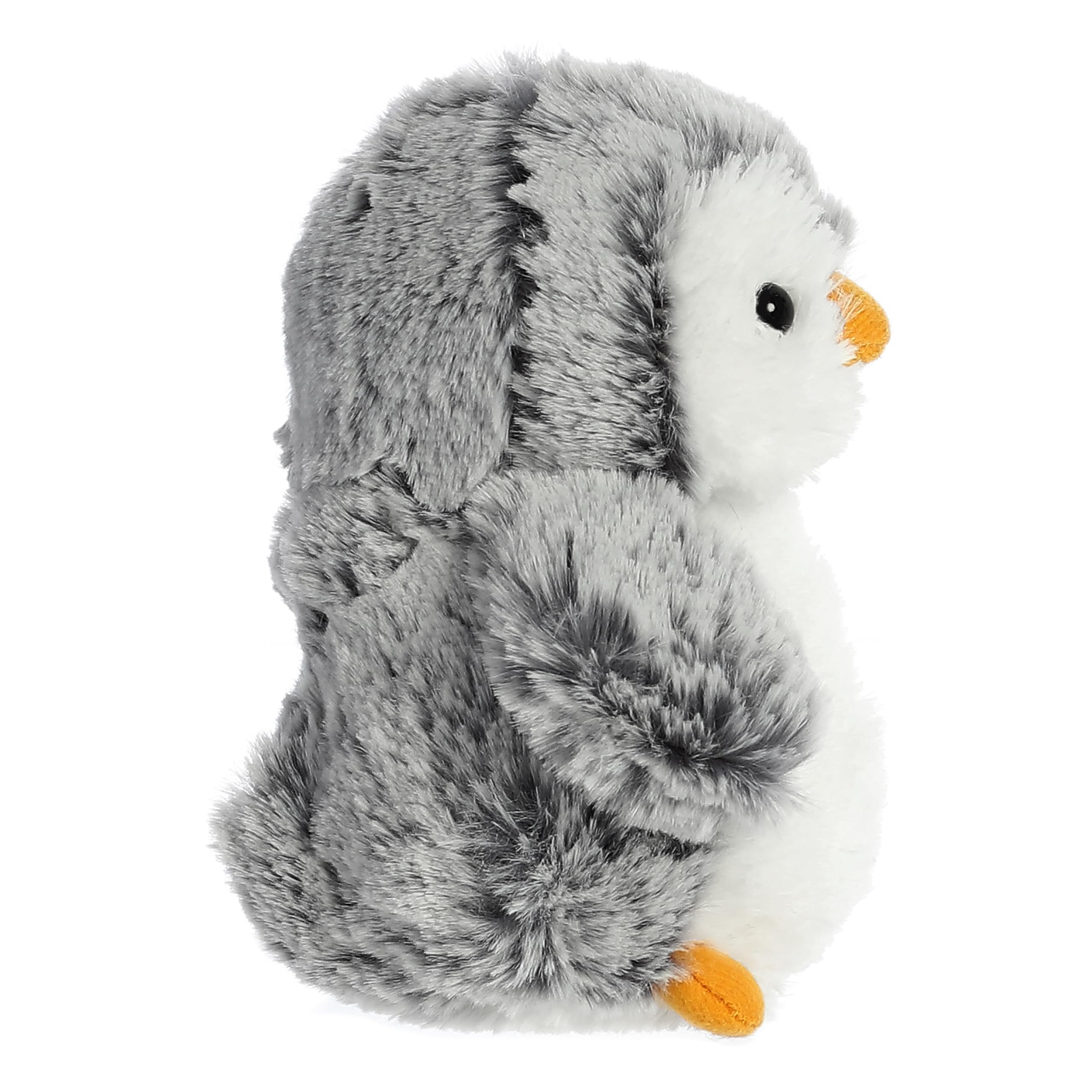 Foto 4 pulgar | Animal De Peluche Aurora Playful Pompom Penguin Mini 15 Cm Gris - Venta Internacional.