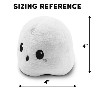 Foto 3 | Plushie Teeturtle The Original Reversible Ghost White+black - Venta Internacional.