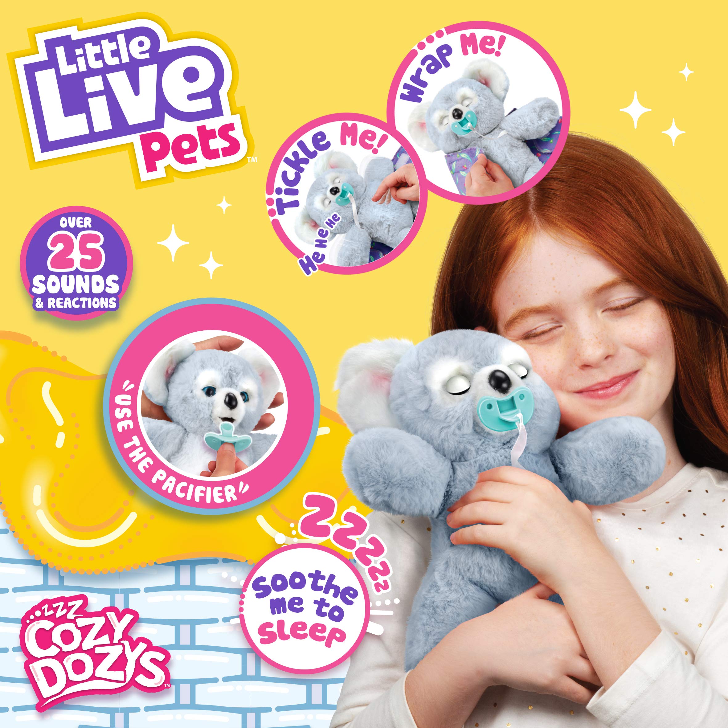 Foto 5 pulgar | Peluche Little Live Pets Cozy Dozy Kip Koala con 25 Sonidos - Venta Internacional