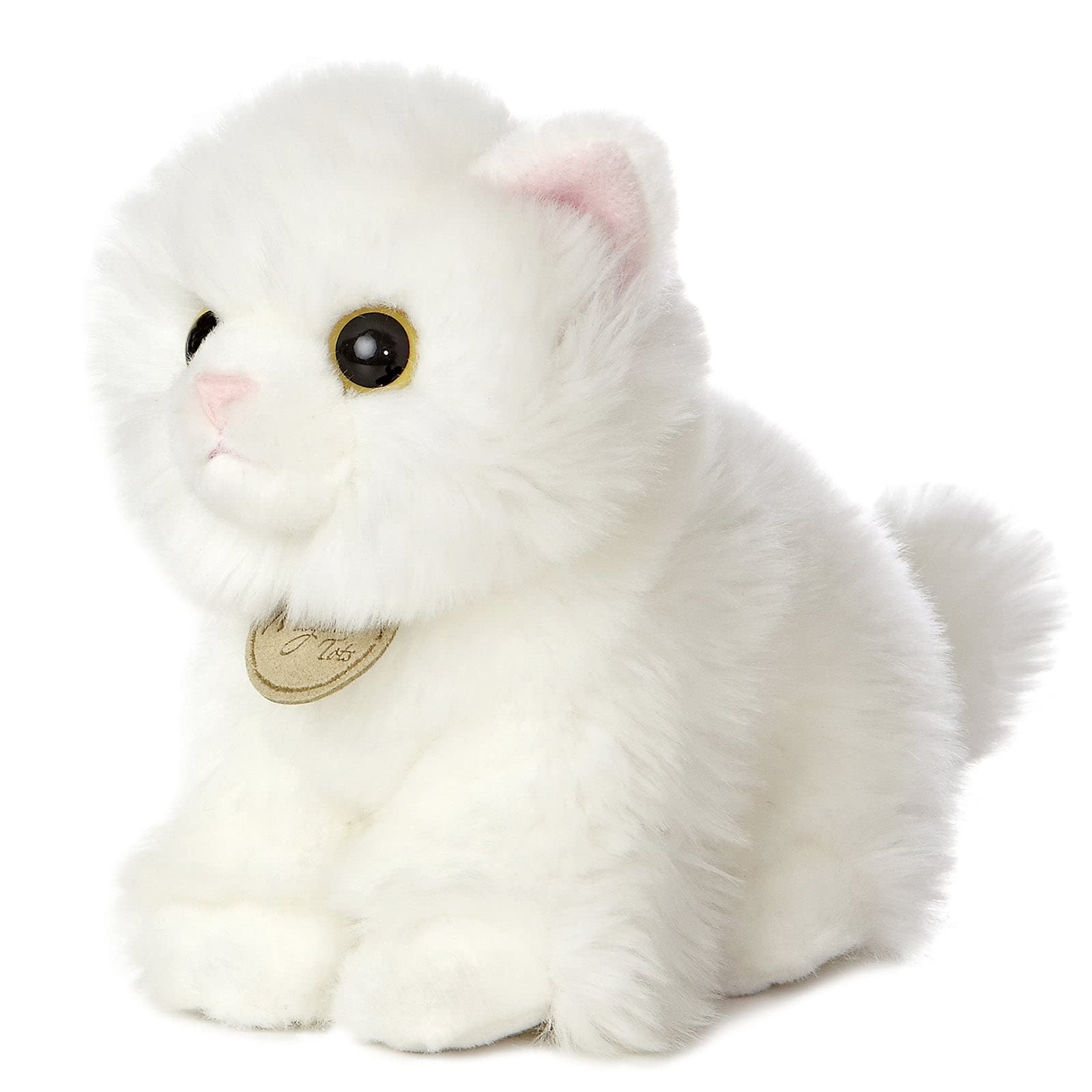 Foto 2 pulgar | Animal De Peluche Aurora , Adorable Gatito De Angora Miyoni  Tots - Venta Internacional.