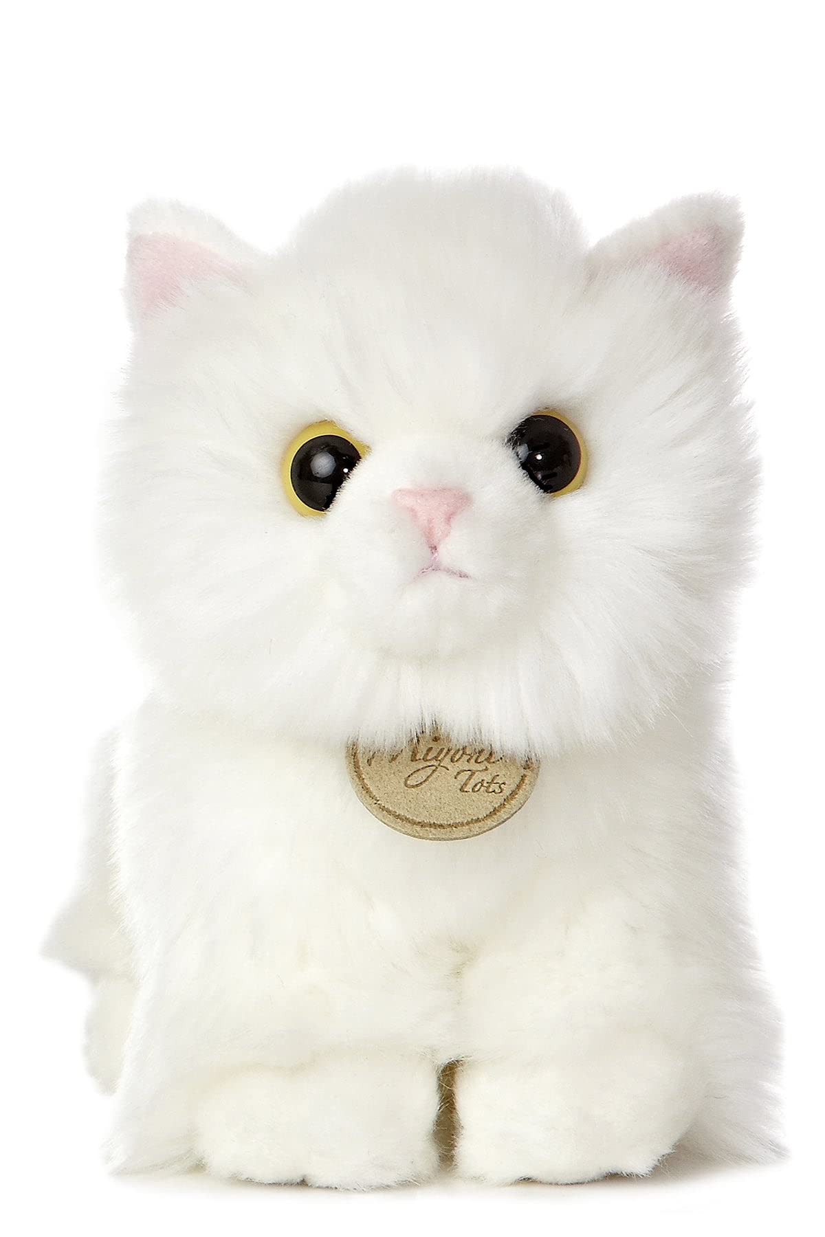 Foto 3 pulgar | Animal De Peluche Aurora , Adorable Gatito De Angora Miyoni  Tots - Venta Internacional.