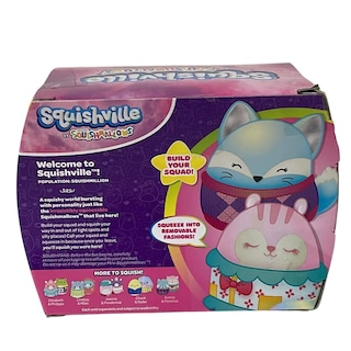 Foto 2 | Peluche Squishville Squishmallow, Paquete De 2 Unidades, Amina & Florence - Venta Internacional.