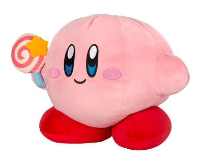 Foto 2 | Moquis Kirby De Peluche Toy Club Mocchi Con Caramelos Invencibles De 38 Cm - Venta Internacional.