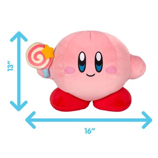 Foto 3 | Moquis Kirby De Peluche Toy Club Mocchi Con Caramelos Invencibles De 38 Cm - Venta Internacional.