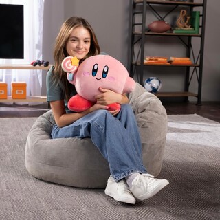 Foto 4 | Moquis Kirby De Peluche Toy Club Mocchi Con Caramelos Invencibles De 38 Cm - Venta Internacional.