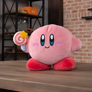 Foto 5 | Moquis Kirby De Peluche Toy Club Mocchi Con Caramelos Invencibles De 38 Cm - Venta Internacional.