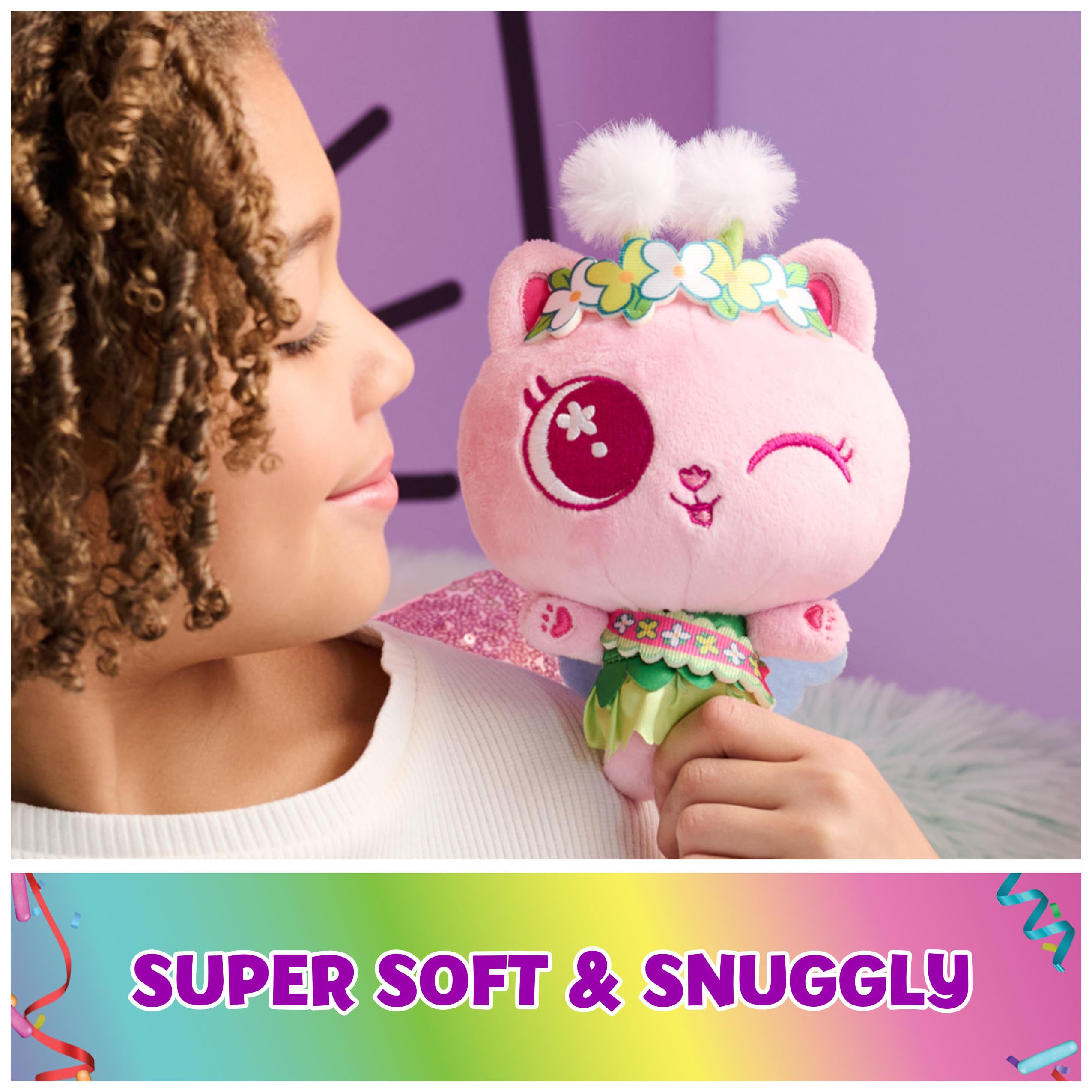 Foto 3 pulgar | Peluche Gabby's Dollhouse Celebration Kitty Fairy, 15 Cm - Venta Internacional