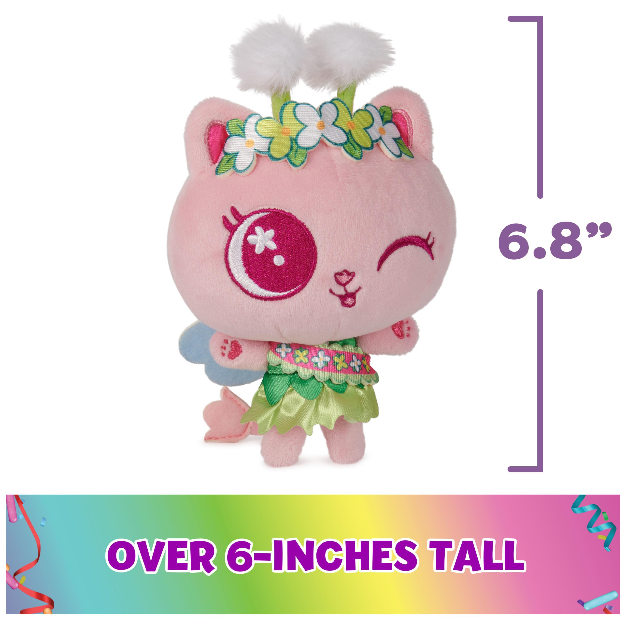 Foto 4 pulgar | Peluche Gabby's Dollhouse Celebration Kitty Fairy, 15 Cm - Venta Internacional