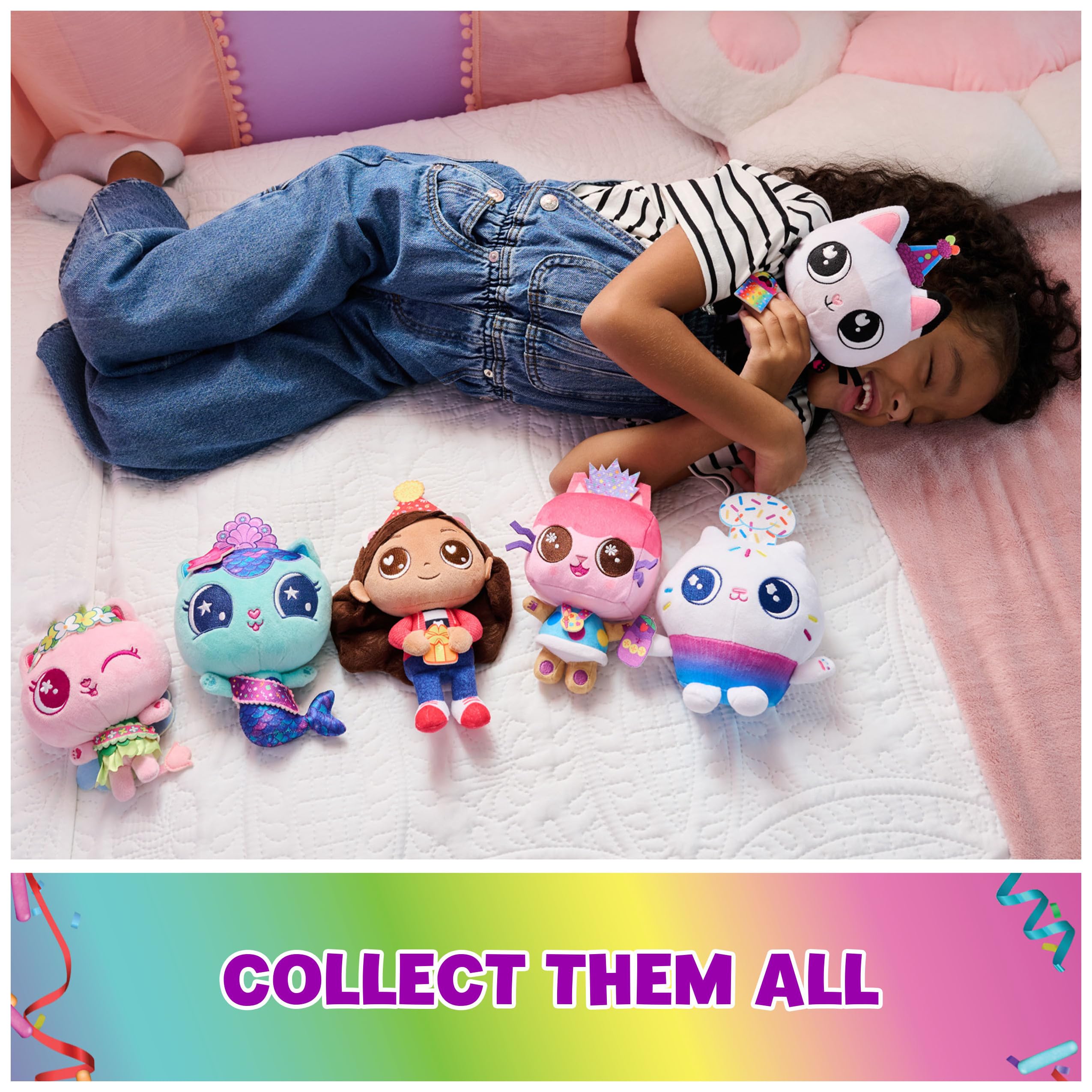 Foto 6 pulgar | Peluche Gabby's Dollhouse Celebration Kitty Fairy, 15 Cm - Venta Internacional
