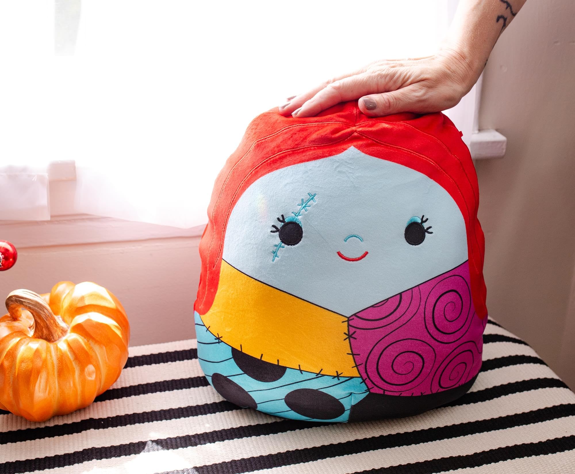 Foto 7 pulgar | Peluche Squishmallows Kellytoy Halloween 30 cm Sally - Venta Internacional