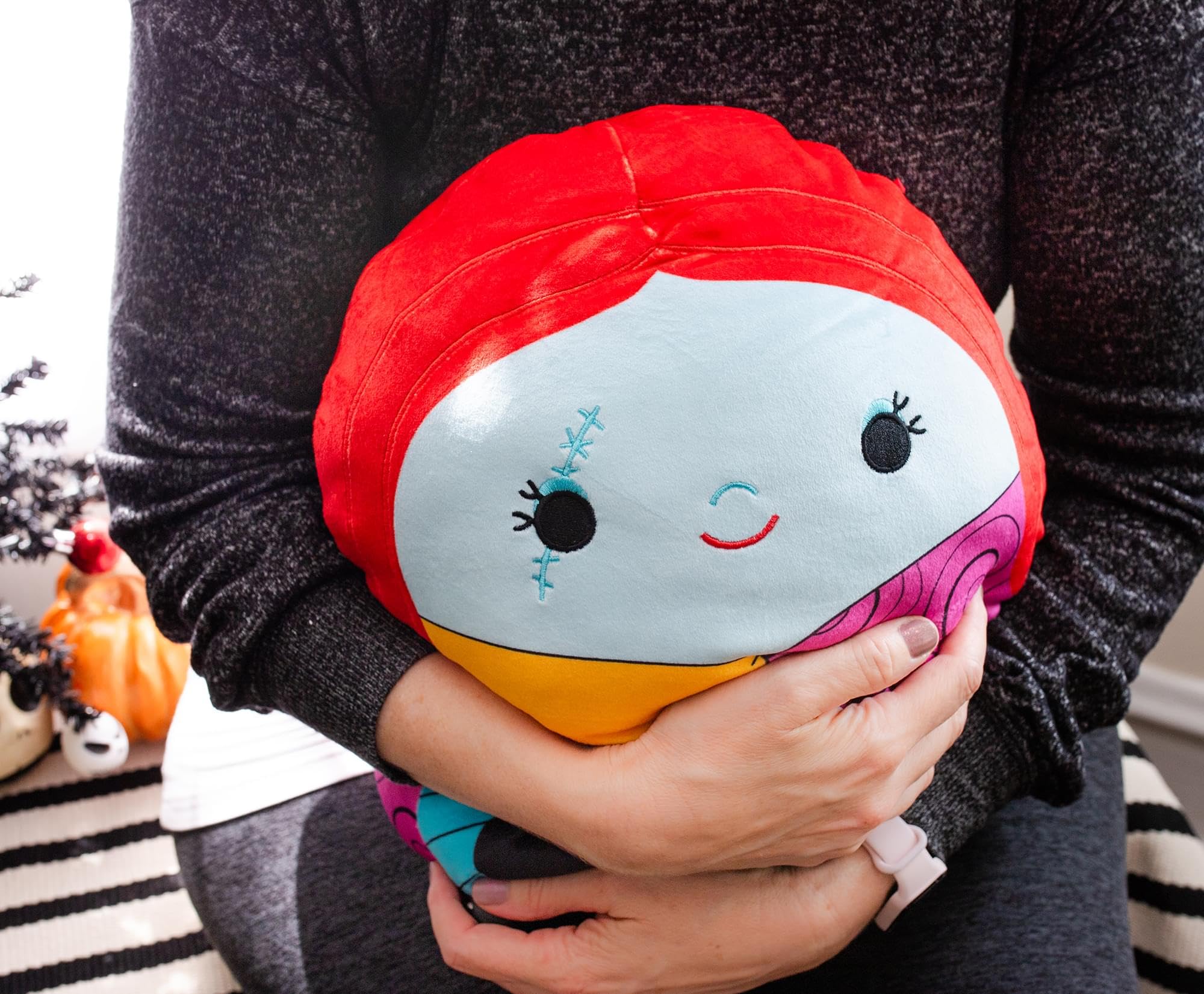 Foto 8 pulgar | Peluche Squishmallows Kellytoy Halloween 30 cm Sally - Venta Internacional