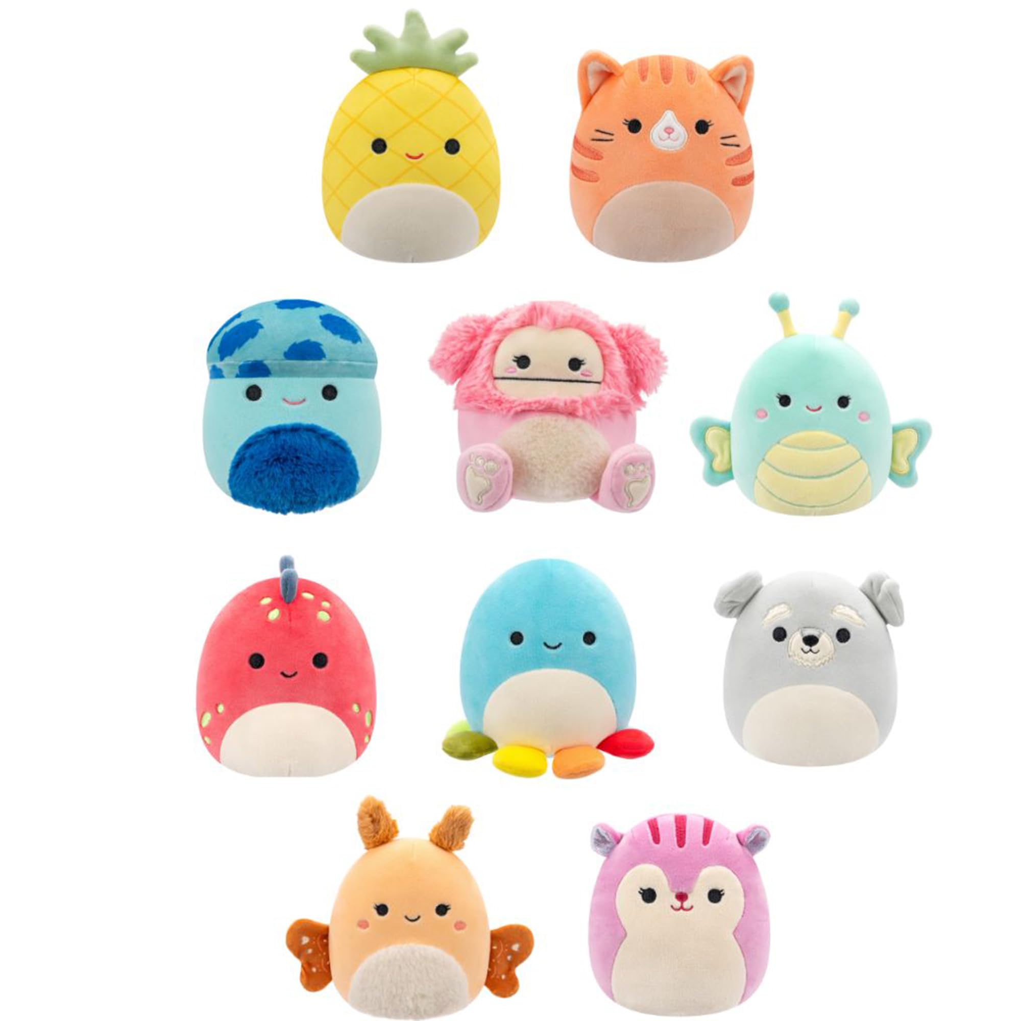 Push Squishmallows Original Ultrasoft Gigi Tabby Cat De 13 Cm - Venta Internacional.