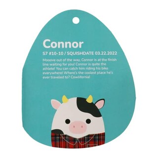Foto 4 | Peluche Squishmallows Connor Cow 19 Cm - Venta Internacional.