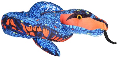Foto 1 | Peluche De Peluche Wild Republic Snake, Azul Y Naranja, 54 Cm - Venta Internacional.