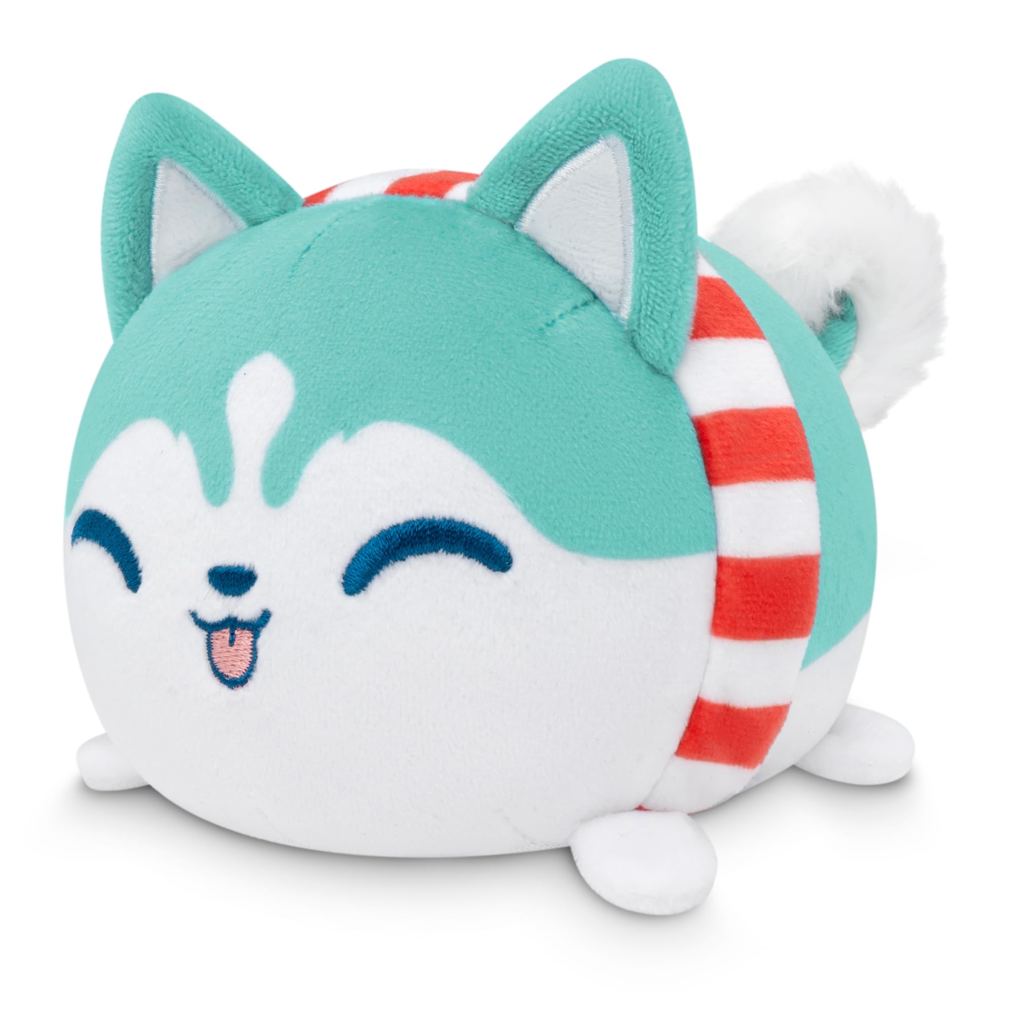 Foto 7 pulgar | Bolso De Mano Teeturtle Festive Holiday Husky Con Peluche - Venta Internacional.