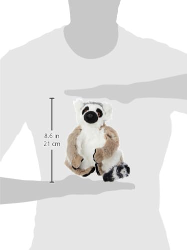 Foto 3 pulgar | Peluche De Peluche Wild Republic Con Cola Anillada De Lémur De 12 Cm - Venta Internacional.