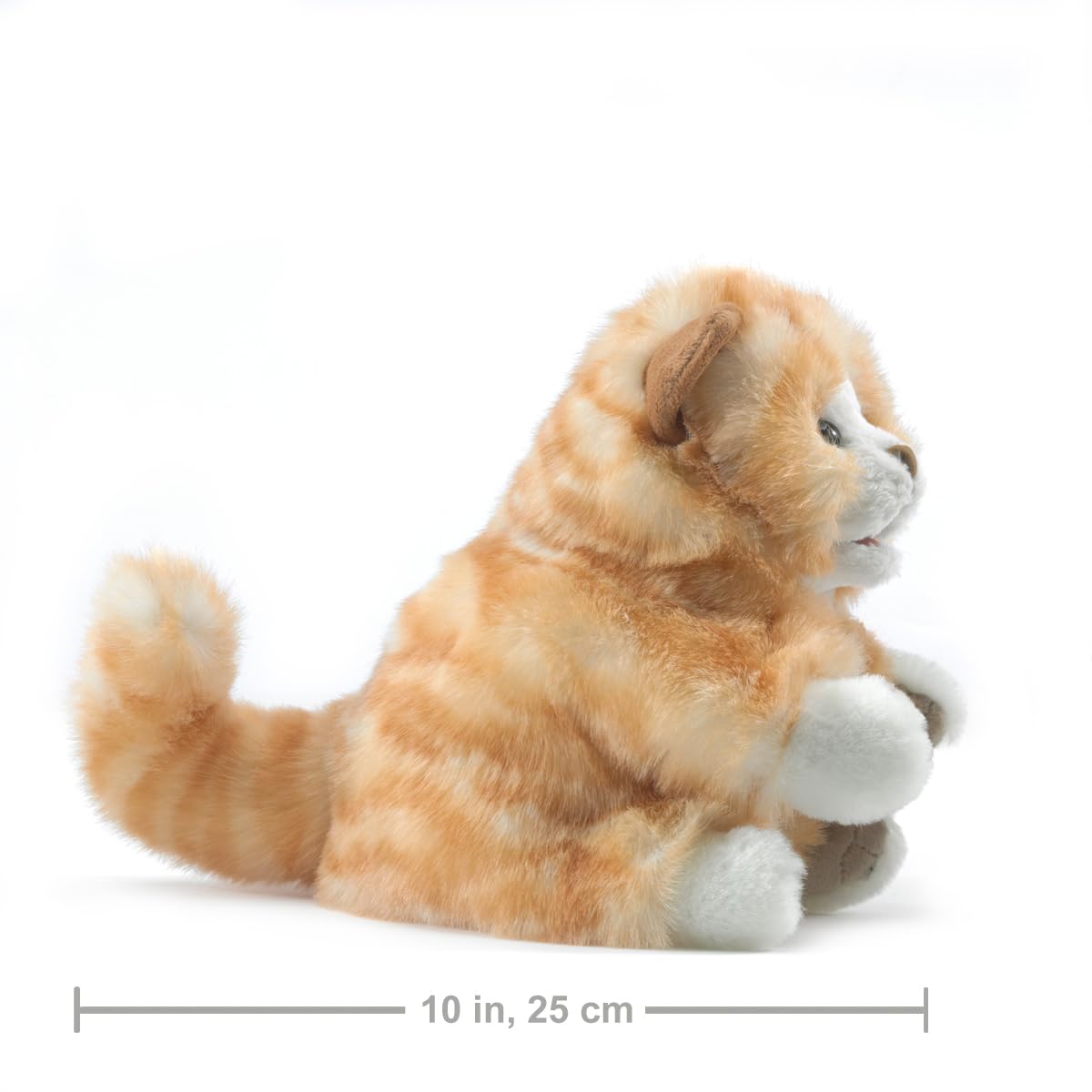 Foto 5 pulgar | Hand Puppet Folkmanis Orange Tabby Kitten Para Niños - Venta Internacional.