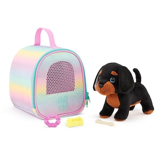 Foto 1 | Perro De Peluche Toy Glitter Para Niñas Y Cachorro Teckel De 3 Años O Más - Venta Internacional.