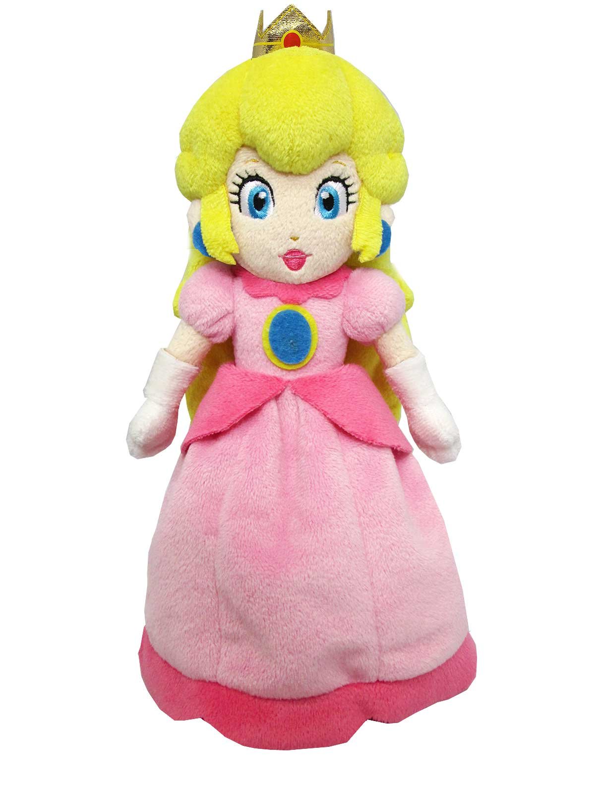 Foto 2 pulgar | Peluche De Peluche Little Buddy Super Mario All Star Peach 25 Cm - Venta Internacional.