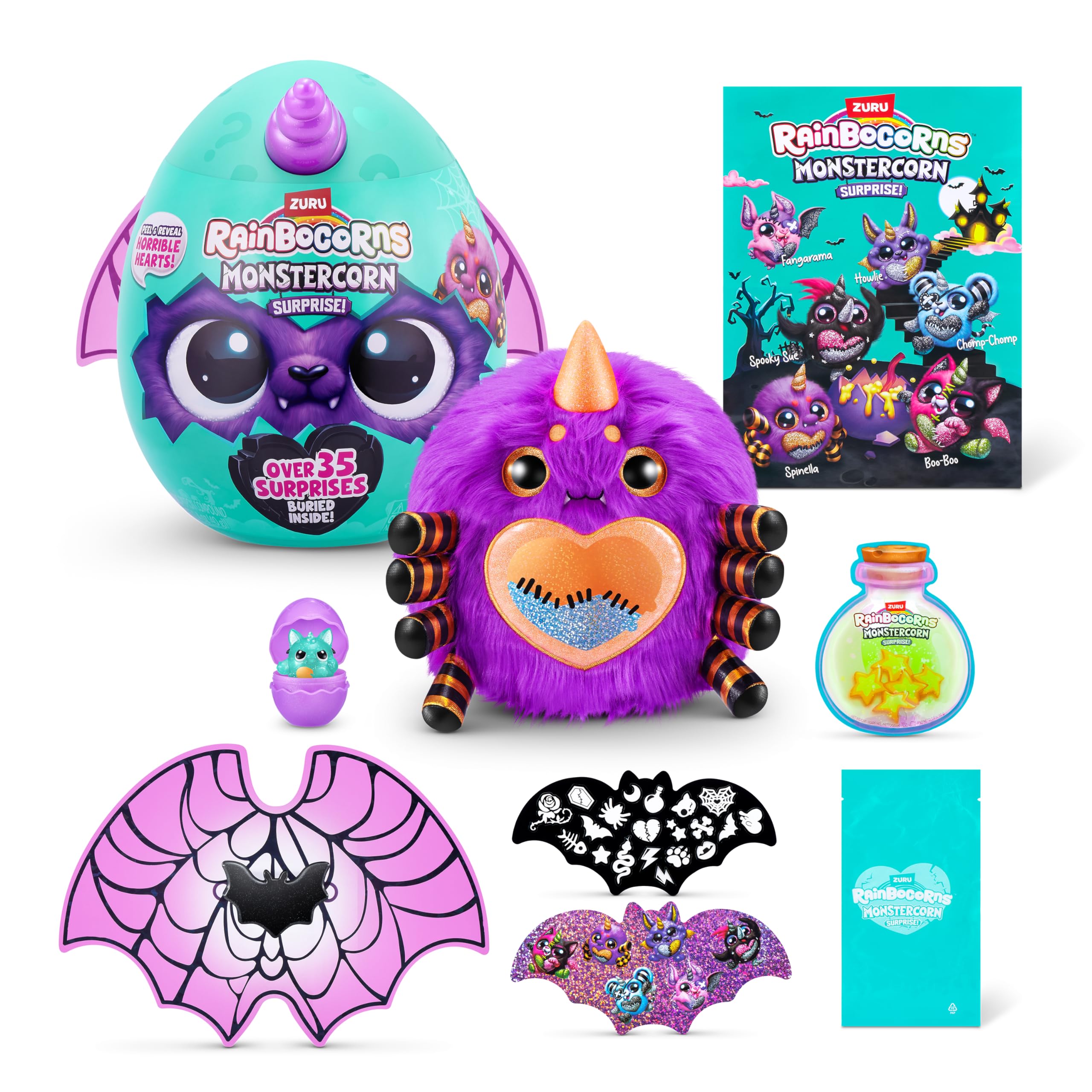 Foto 2 pulgar | Toy Rainbocorns Monstercorn Surprise Vampire Spider Girls - Venta Internacional.