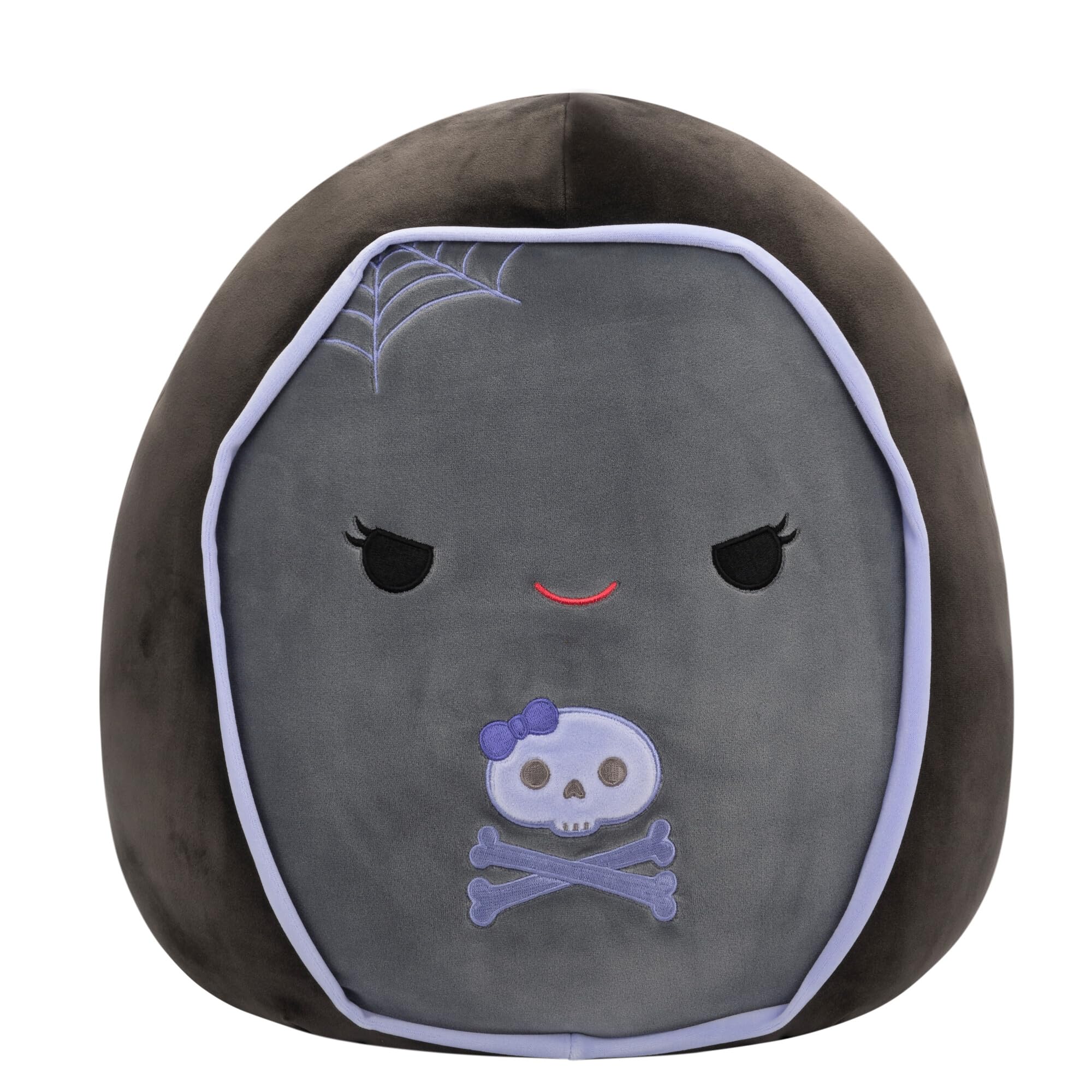 Push Squishmallows Original Julianne Gris/morado 40 Cm - Venta Internacional.