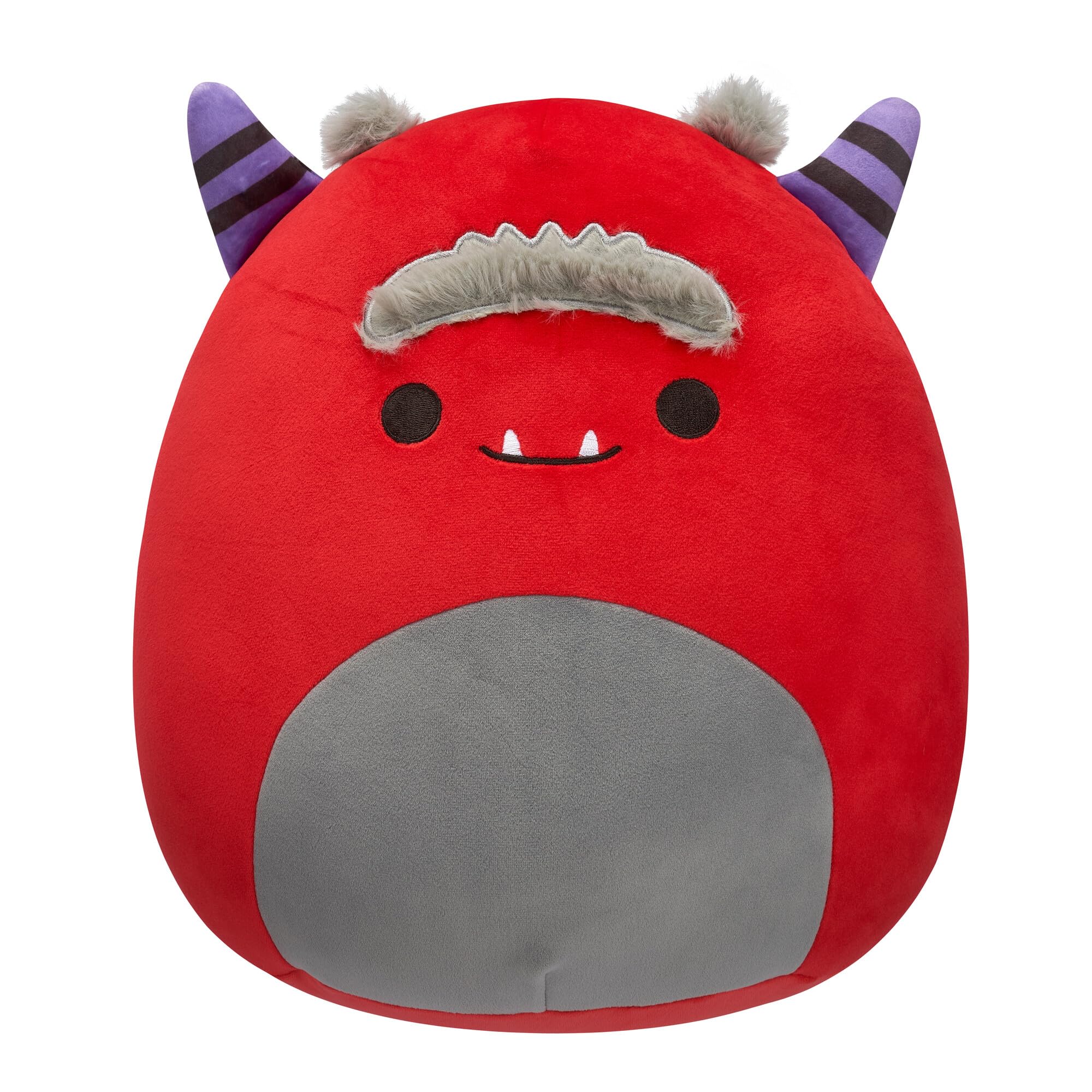 Foto 2 pulgar | Peluche Squishmallows Original Jeb Burgundy Monster 30 Cm - Venta Internacional.