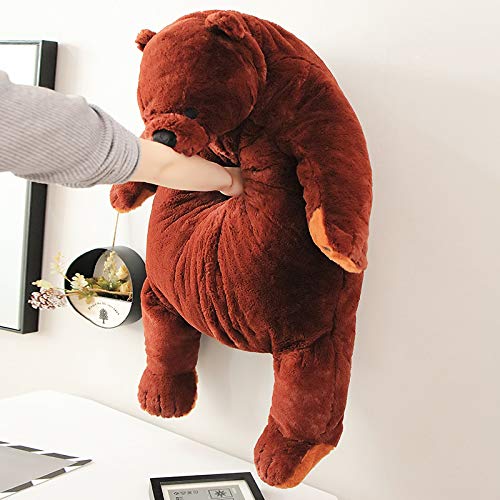 Foto 4 | Peluche Snowolf Djungelskog Oso Gigante 100 Color Marrón Oscuro - Venta Internacional