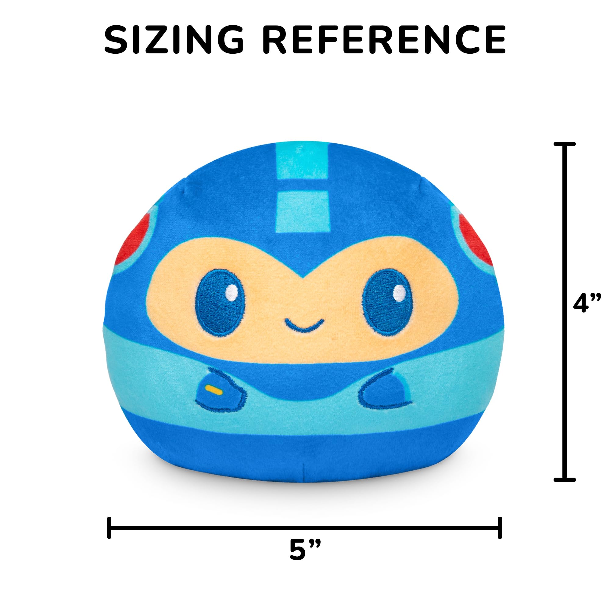 Foto 5 pulgar | Peluche Teeturtle Mega Man Reversible 4 Mega Man y Rush - Venta Internacional