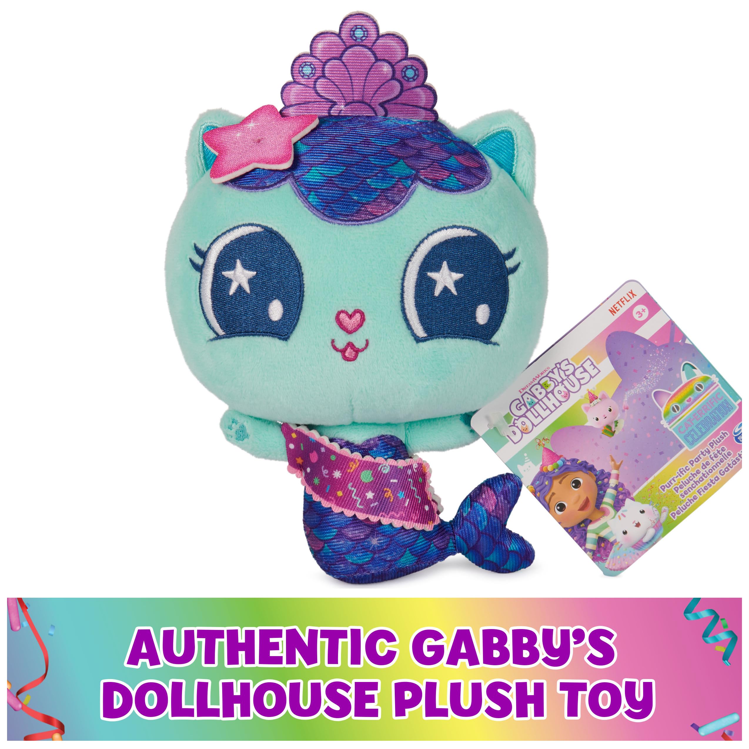 Foto 7 pulgar | Peluche Gabby's Dollhouse Celebration Series Mercat - Venta Internacional