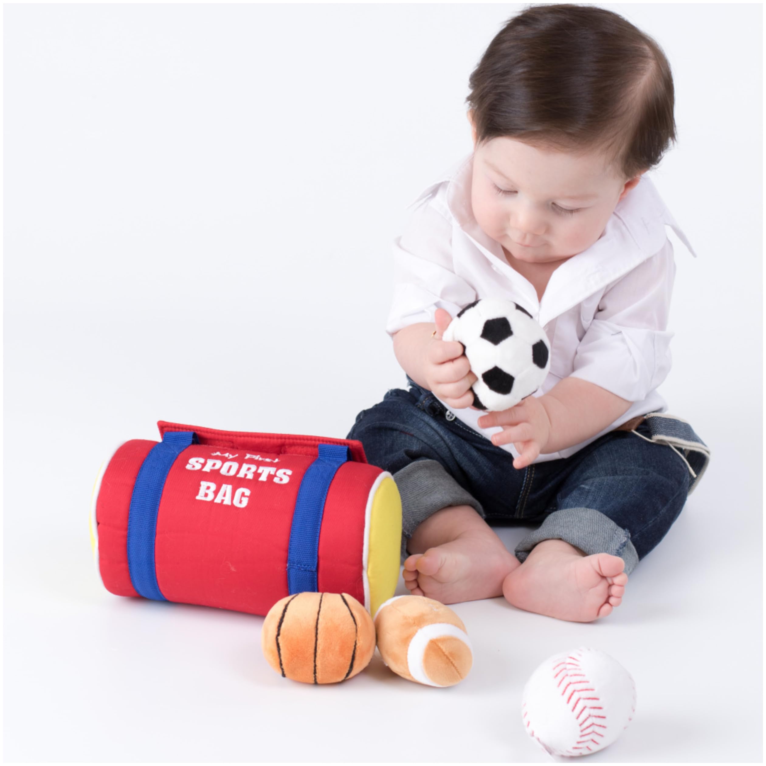 Foto 5 pulgar | Bolsa de Peluche con Balones 5 Piezas - Venta Internacional.