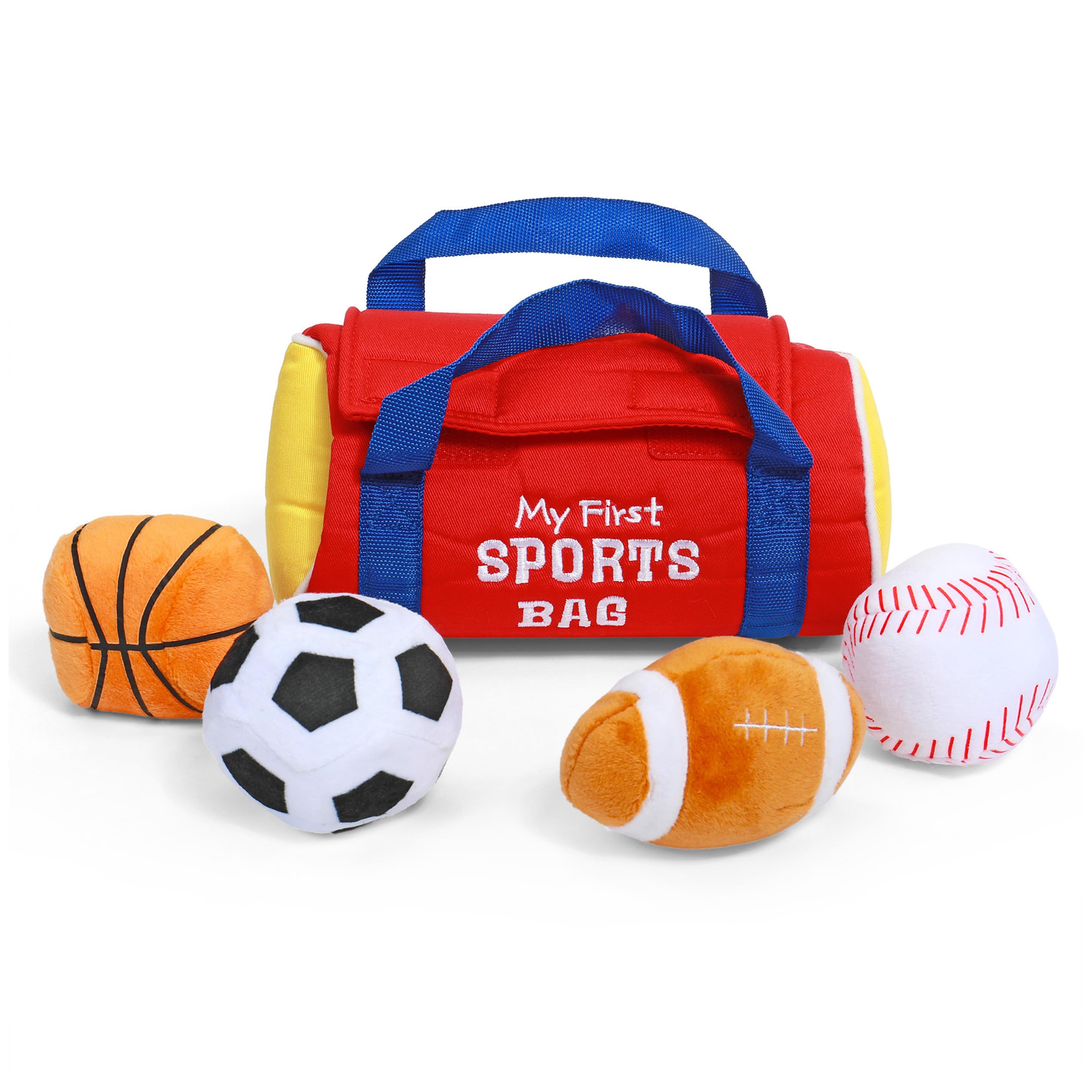 Foto 7 pulgar | Bolsa de Peluche con Balones 5 Piezas - Venta Internacional.